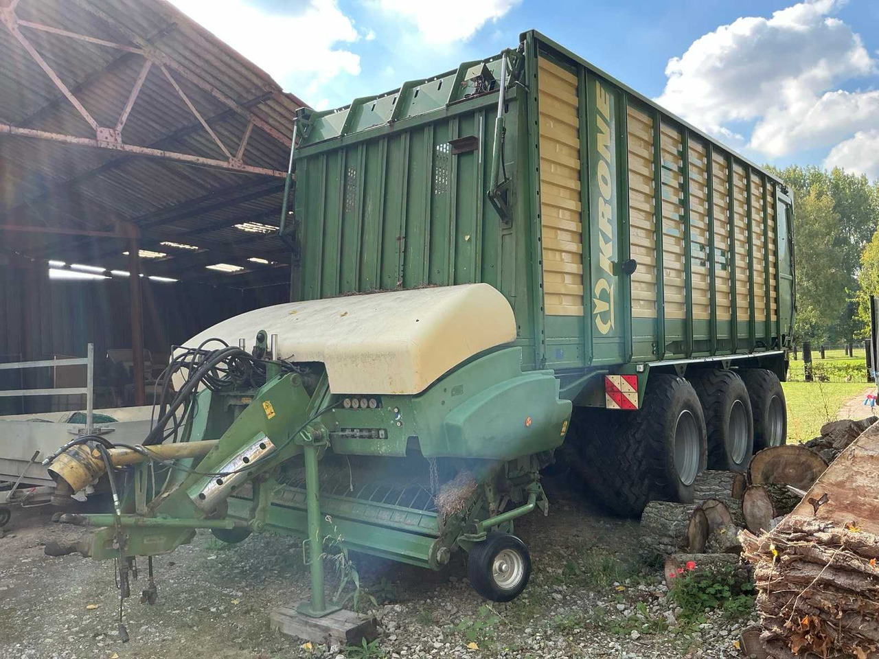 Krone ZX 450 GL - Самозавантажувальний причіп: фото 1 Krone ZX 450 GL - Самозавантажувальний причіп: фото 1