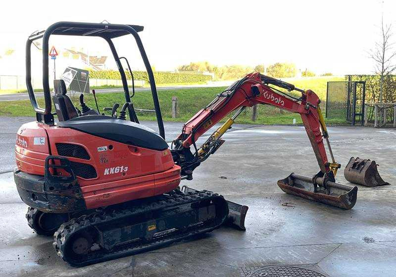 Kubota KX61-3 - Гусеничний екскаватор: фото 5 Kubota KX61-3 - Гусеничний екскаватор: фото 5