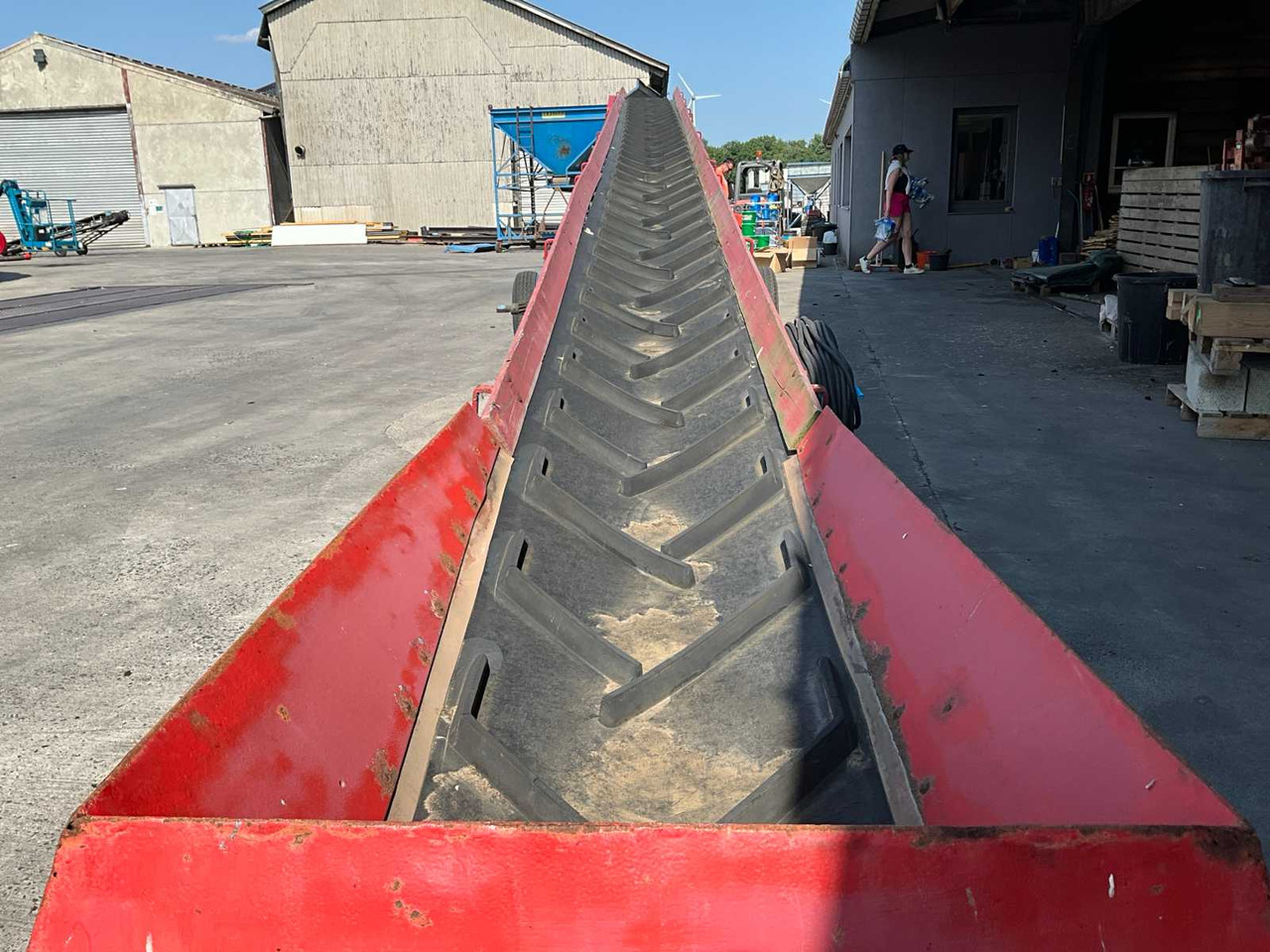 Mobile conveyor belt - toggle clamp - Cтрічковий конвеєр: фото 5 Mobile conveyor belt - toggle clamp - Cтрічковий конвеєр: фото 5