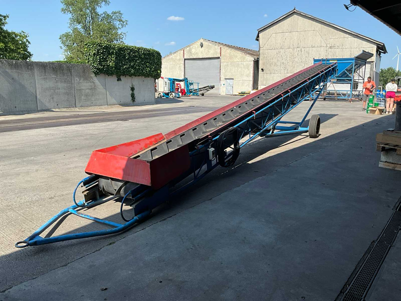 Mobile conveyor belt - toggle clamp - Cтрічковий конвеєр: фото 3 Mobile conveyor belt - toggle clamp - Cтрічковий конвеєр: фото 3