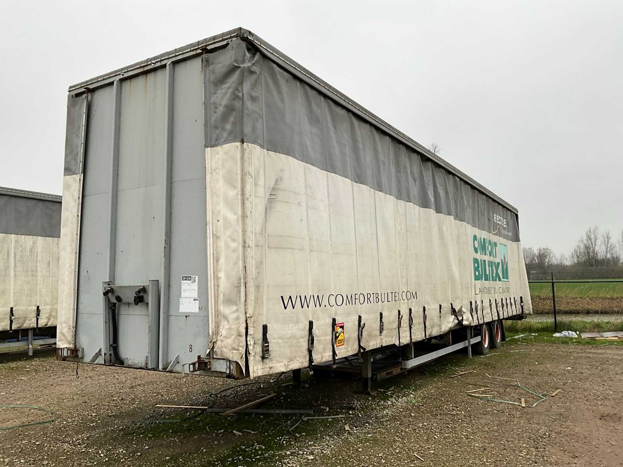 2000 HECA O-2-33M SEMI-TRAILER - Напівпричіп: фото 1 2000 HECA O-2-33M SEMI-TRAILER - Напівпричіп: фото 1