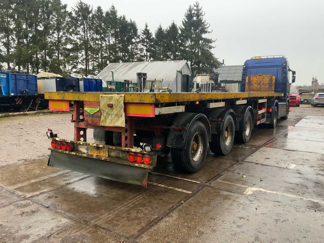 2001 BROSHUIS 3 AOU-48S SEMI-TRAILER - Напівпричіп: фото 1 2001 BROSHUIS 3 AOU-48S SEMI-TRAILER - Напівпричіп: фото 1