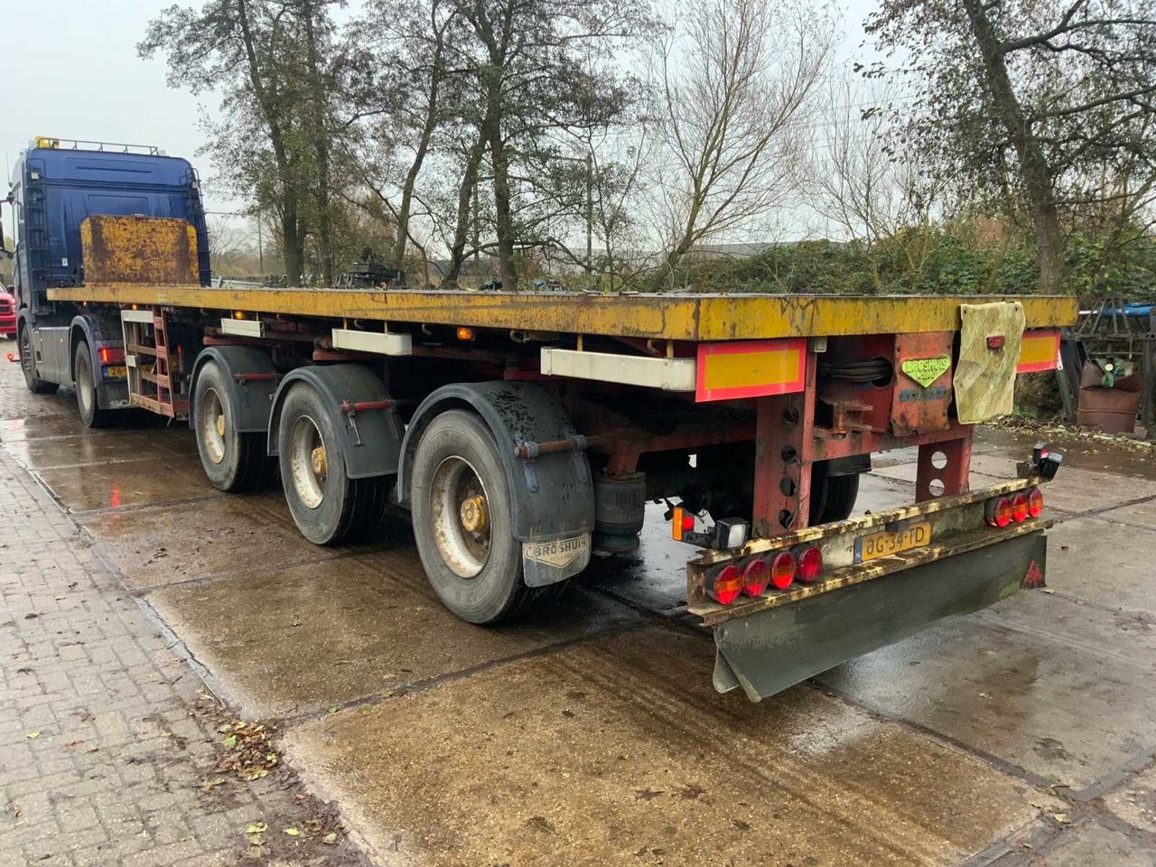 2001 BROSHUIS 3 AOU-48S SEMI-TRAILER - Напівпричіп: фото 3 2001 BROSHUIS 3 AOU-48S SEMI-TRAILER - Напівпричіп: фото 3