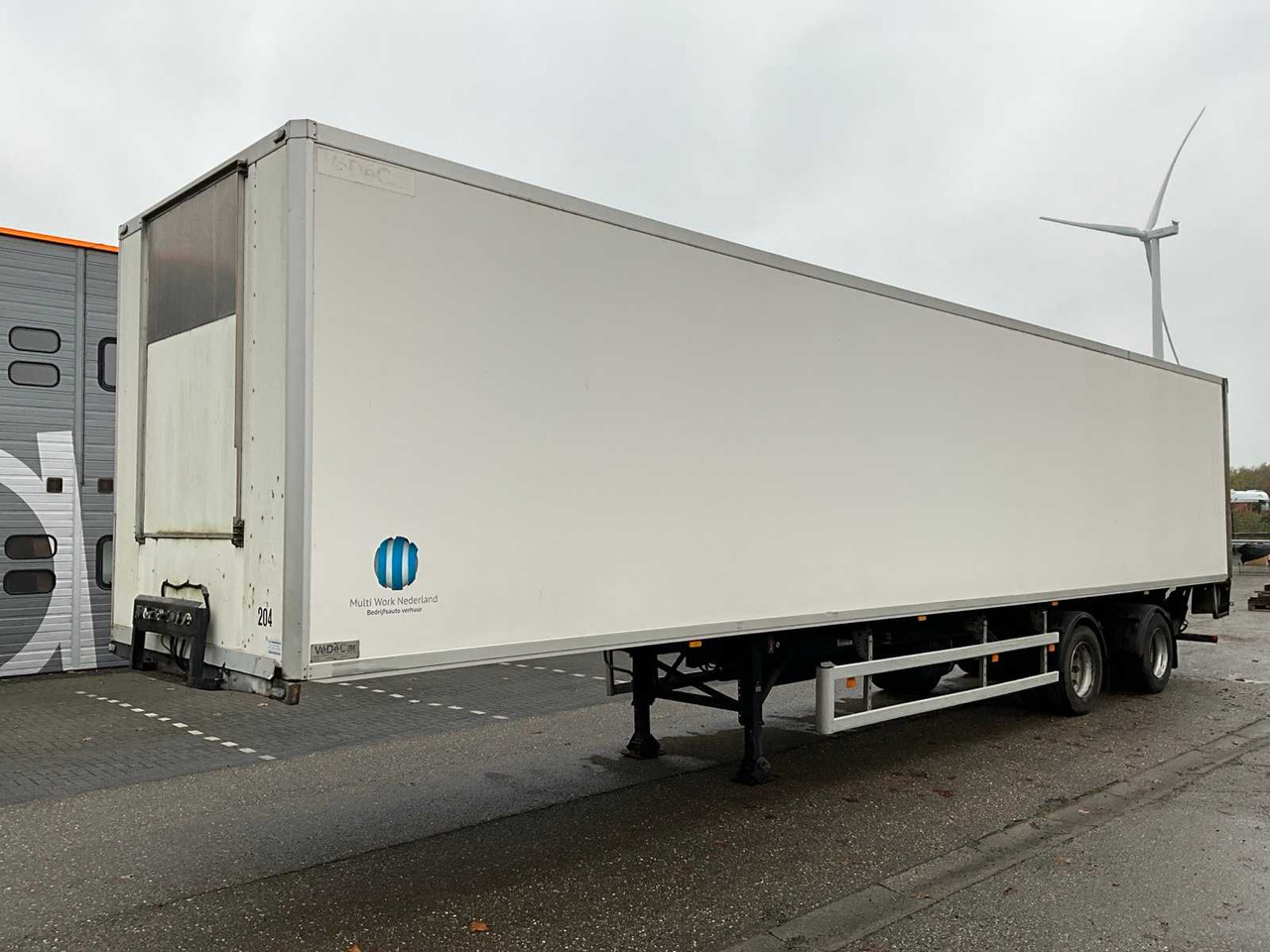 2001 TRACON TOS1220 CLOSED SEMI-TRAILER OG-89-RH - Напівпричіп: фото 1 2001 TRACON TOS1220 CLOSED SEMI-TRAILER OG-89-RH - Напівпричіп: фото 1