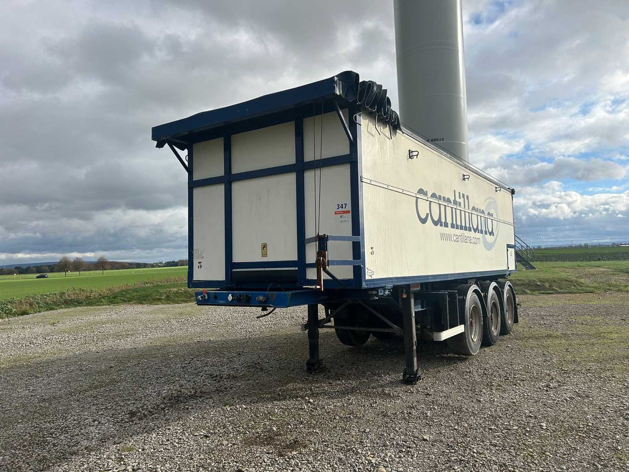 FRUEHAUF 9806 AL IS06 TIPPING SEMI-TRAILER / BELT TRUCK - Напівпричіп: фото 1 FRUEHAUF 9806 AL IS06 TIPPING SEMI-TRAILER / BELT TRUCK - Напівпричіп: фото 1