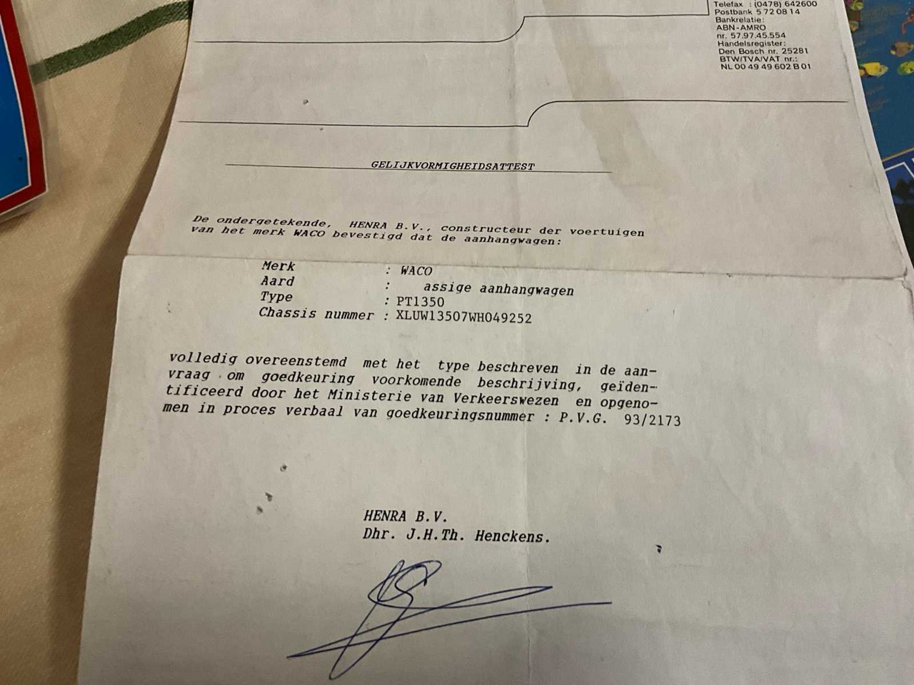 1998 PACKO TRAILER - Причіп: фото 5 1998 PACKO TRAILER - Причіп: фото 5