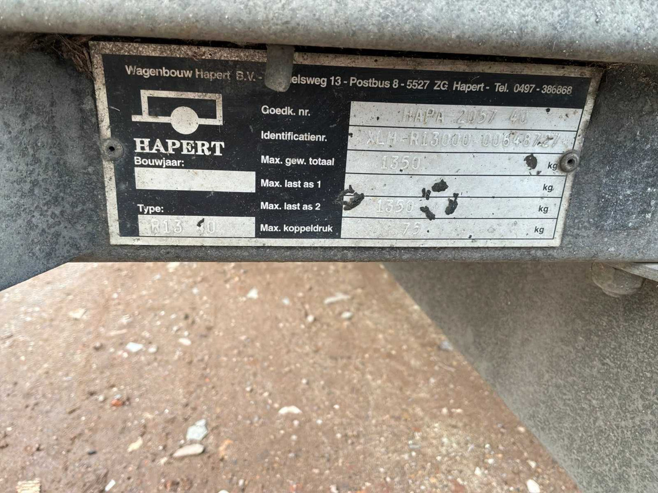 Причіп 2001 HAPERT TRAILER: фото 13