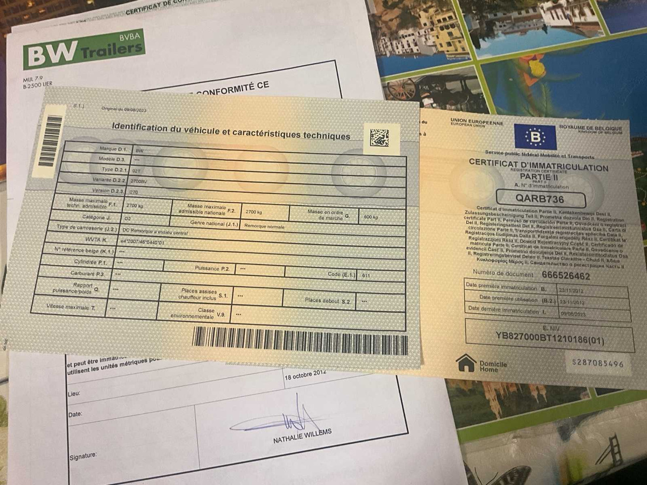 2012 BW TRAILERS 02T - Причіп: фото 4 2012 BW TRAILERS 02T - Причіп: фото 4