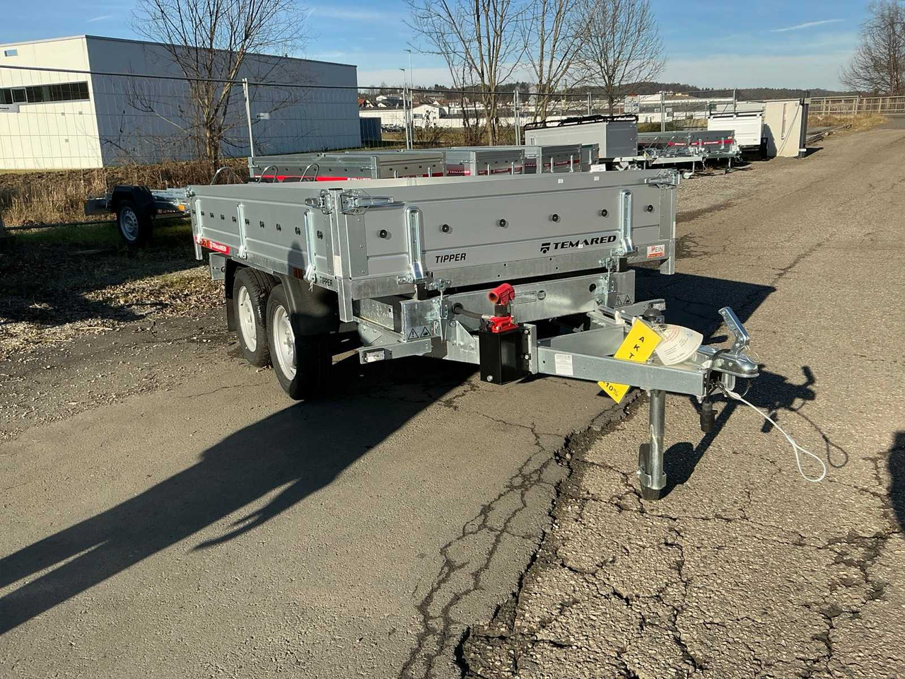 2024 TEMARED TIPPER CAR TANDEM DUMP TRAILER - Причіп: фото 1 2024 TEMARED TIPPER CAR TANDEM DUMP TRAILER - Причіп: фото 1