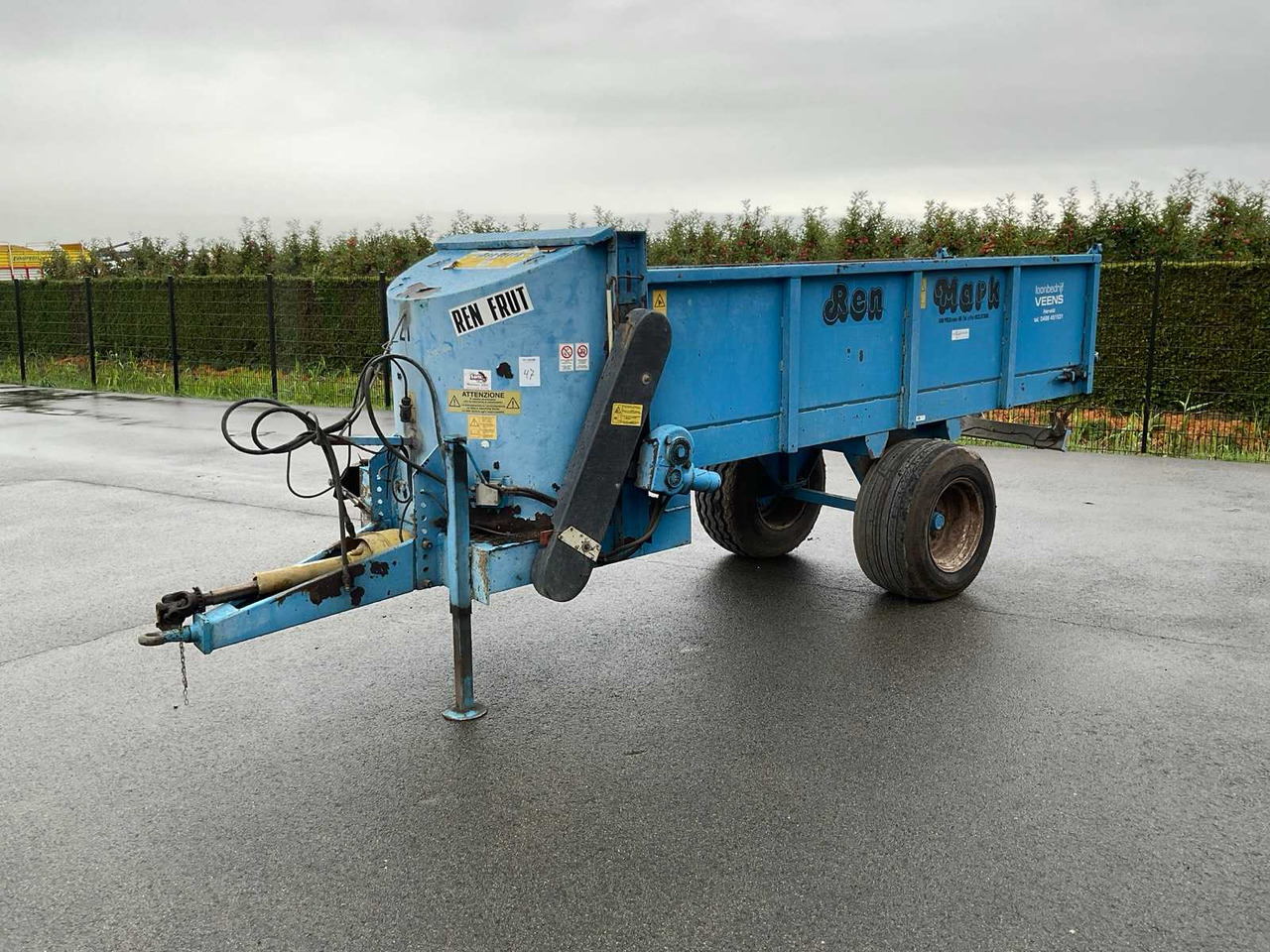 Ren Mark R301 boomgaard - Гноєрозкидач: фото 2 Ren Mark R301 boomgaard - Гноєрозкидач: фото 2