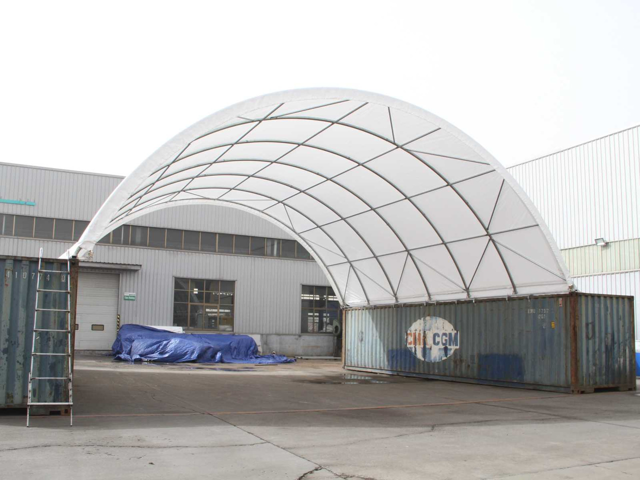Rhino-Cross-Shelter C4040 - 12x12x4,5 m - Резервуар для зберігання: фото 4 Rhino-Cross-Shelter C4040 - 12x12x4,5 m - Резервуар для зберігання: фото 4