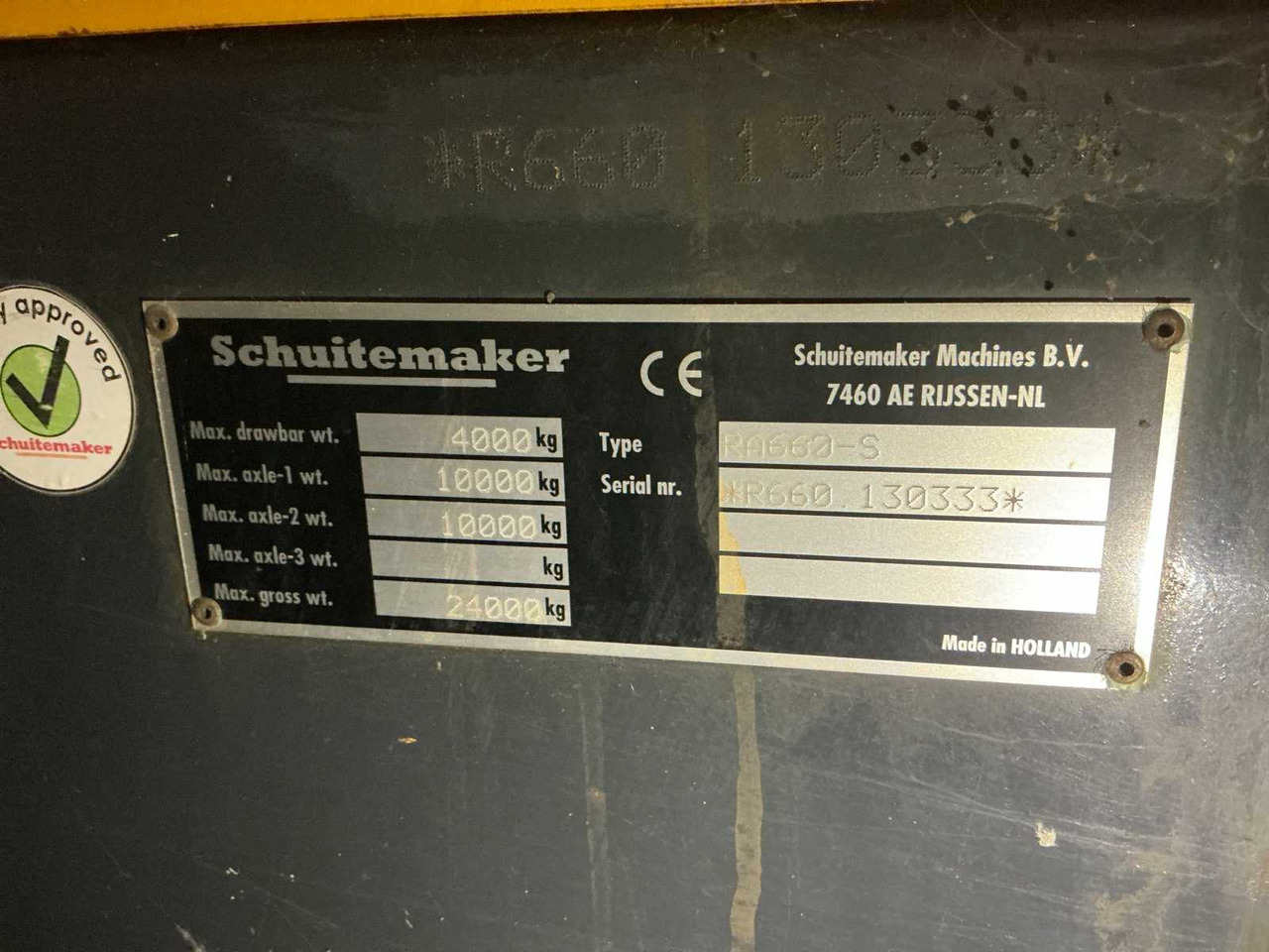 Самозавантажувальний причіп Schuitemaker Rapide 660: фото 30