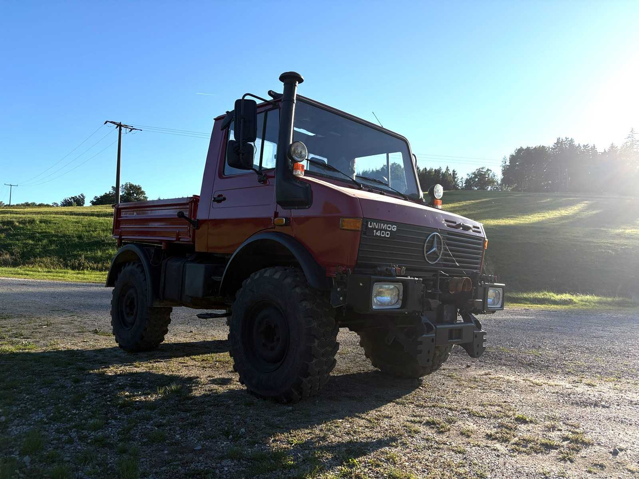 Mercedes-Benz Unimog 1400 (U 427/10) - Сільськогосподарська техніка: фото 1 Mercedes-Benz Unimog 1400 (U 427/10) - Сільськогосподарська техніка: фото 1