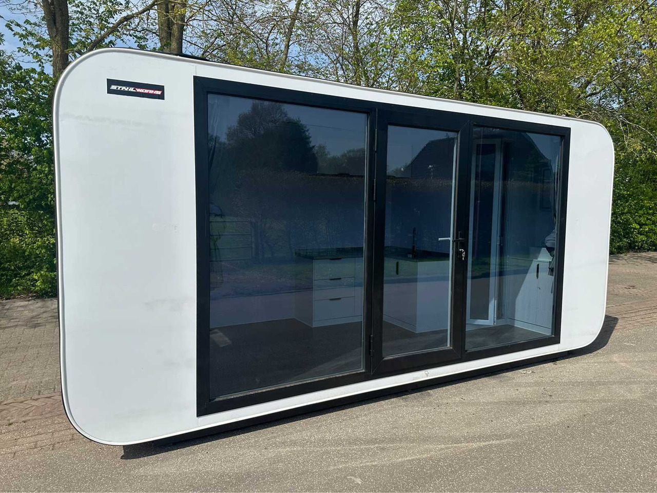 Stahlworks Eco 5000 A Wit - Житловий контейнер: фото 1 Stahlworks Eco 5000 A Wit - Житловий контейнер: фото 1