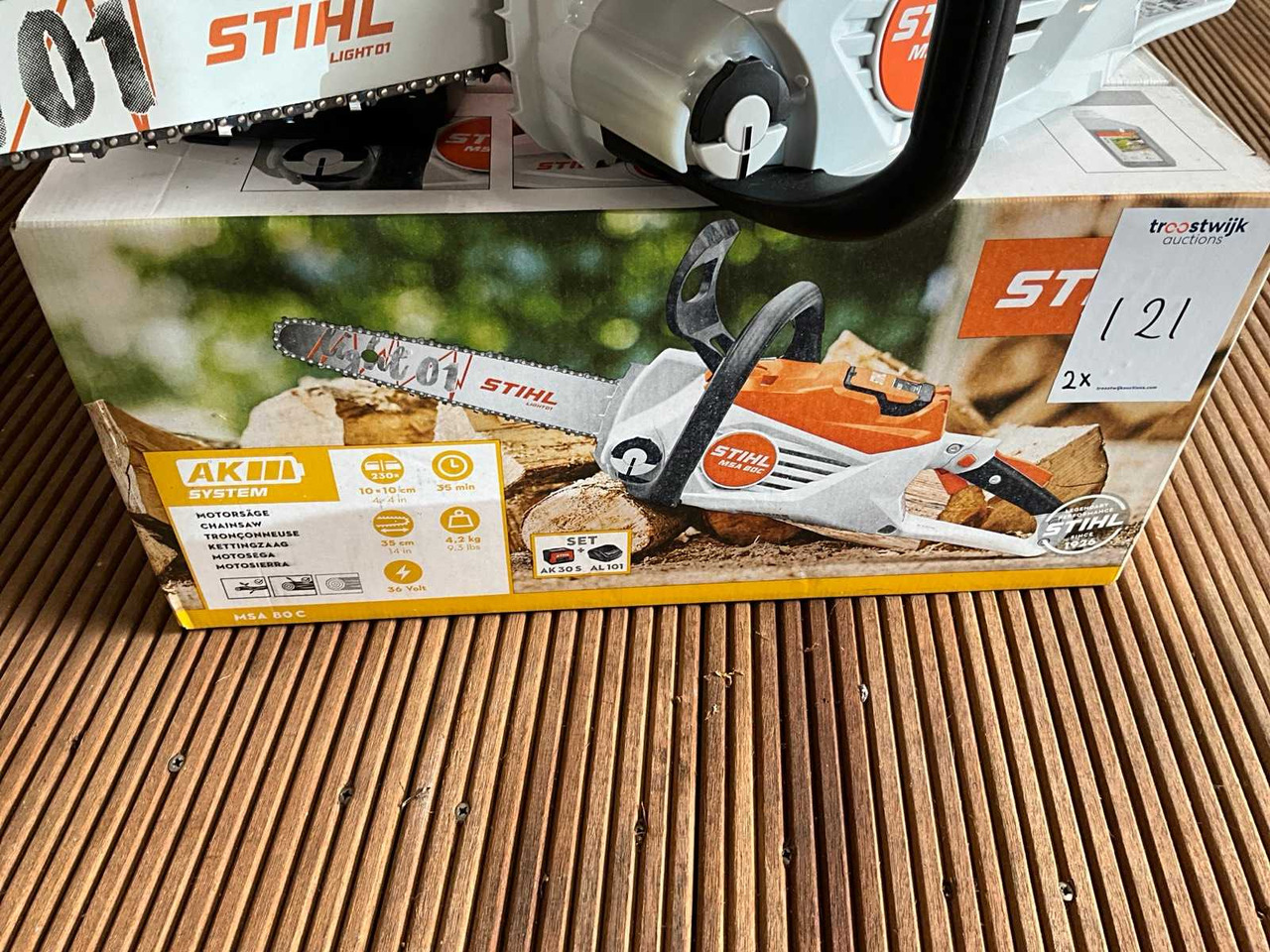 Stihl MSA80C - Техніка для саду та городу: фото 5 Stihl MSA80C - Техніка для саду та городу: фото 5