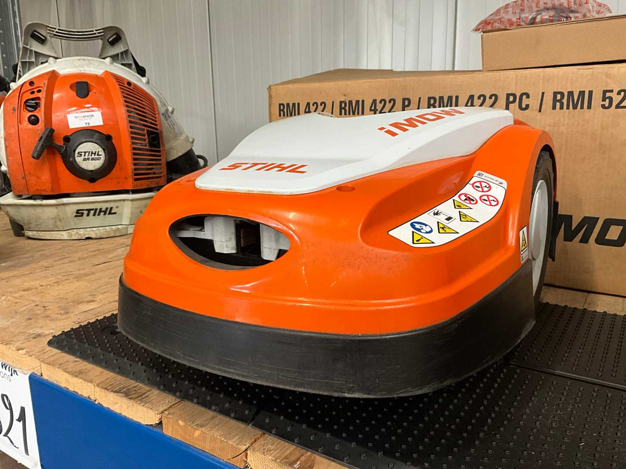Stihl RMI422.2 - Газонокосарка: фото 4 Stihl RMI422.2 - Газонокосарка: фото 4