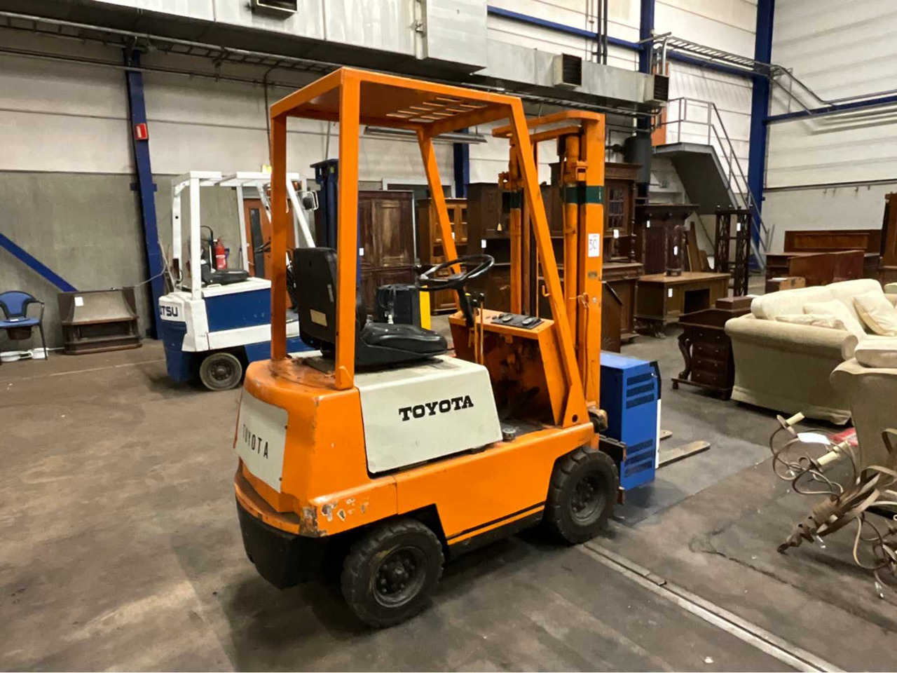 TOYOTA 2FB9 FORKLIFT - Навантажувач вилковий: фото 5 TOYOTA 2FB9 FORKLIFT - Навантажувач вилковий: фото 5