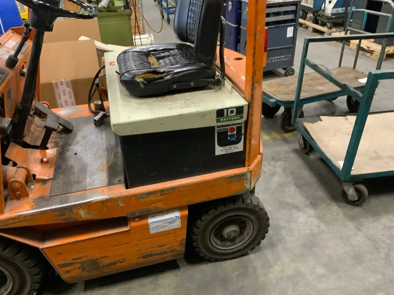 TOYOTA 4FLB10 FORKLIFT - Навантажувач вилковий: фото 4 TOYOTA 4FLB10 FORKLIFT - Навантажувач вилковий: фото 4