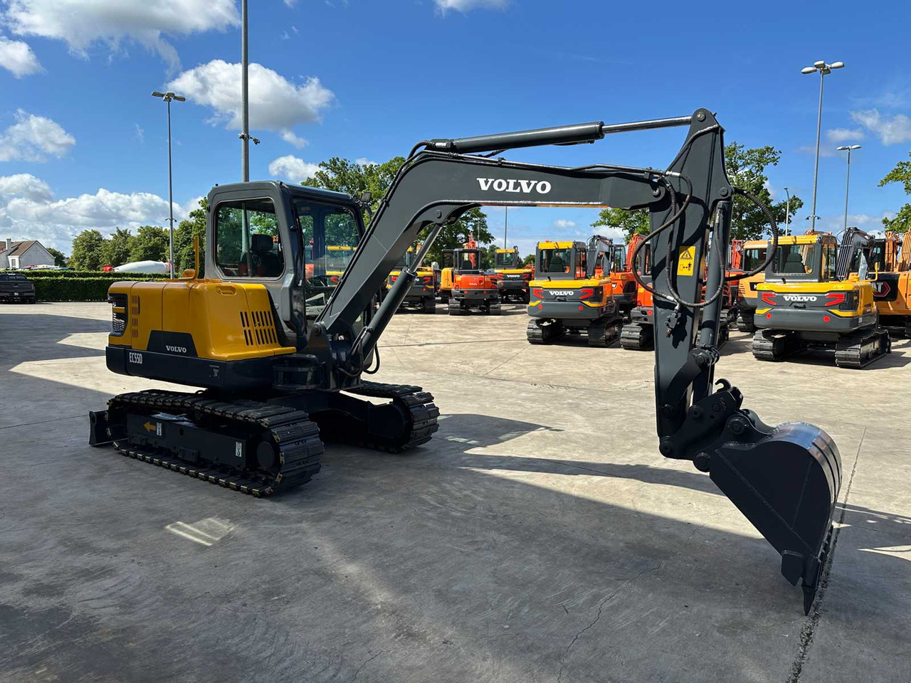 VOLVO EC55D - Гусеничний екскаватор: фото 3 VOLVO EC55D - Гусеничний екскаватор: фото 3