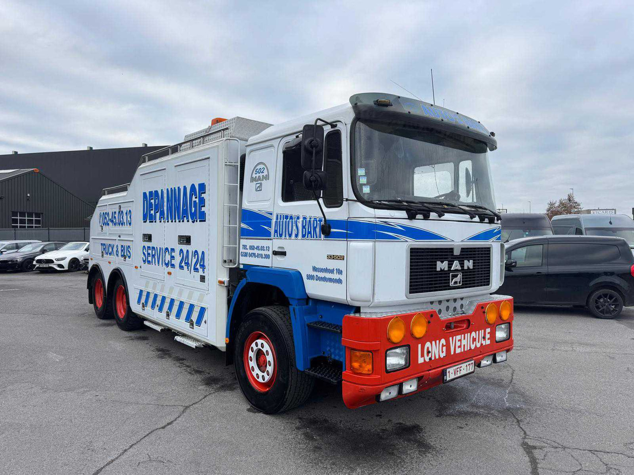 MAN F90 TOW TRUCK FOR TRUCKS - Вантажівка: фото 2 MAN F90 TOW TRUCK FOR TRUCKS - Вантажівка: фото 2