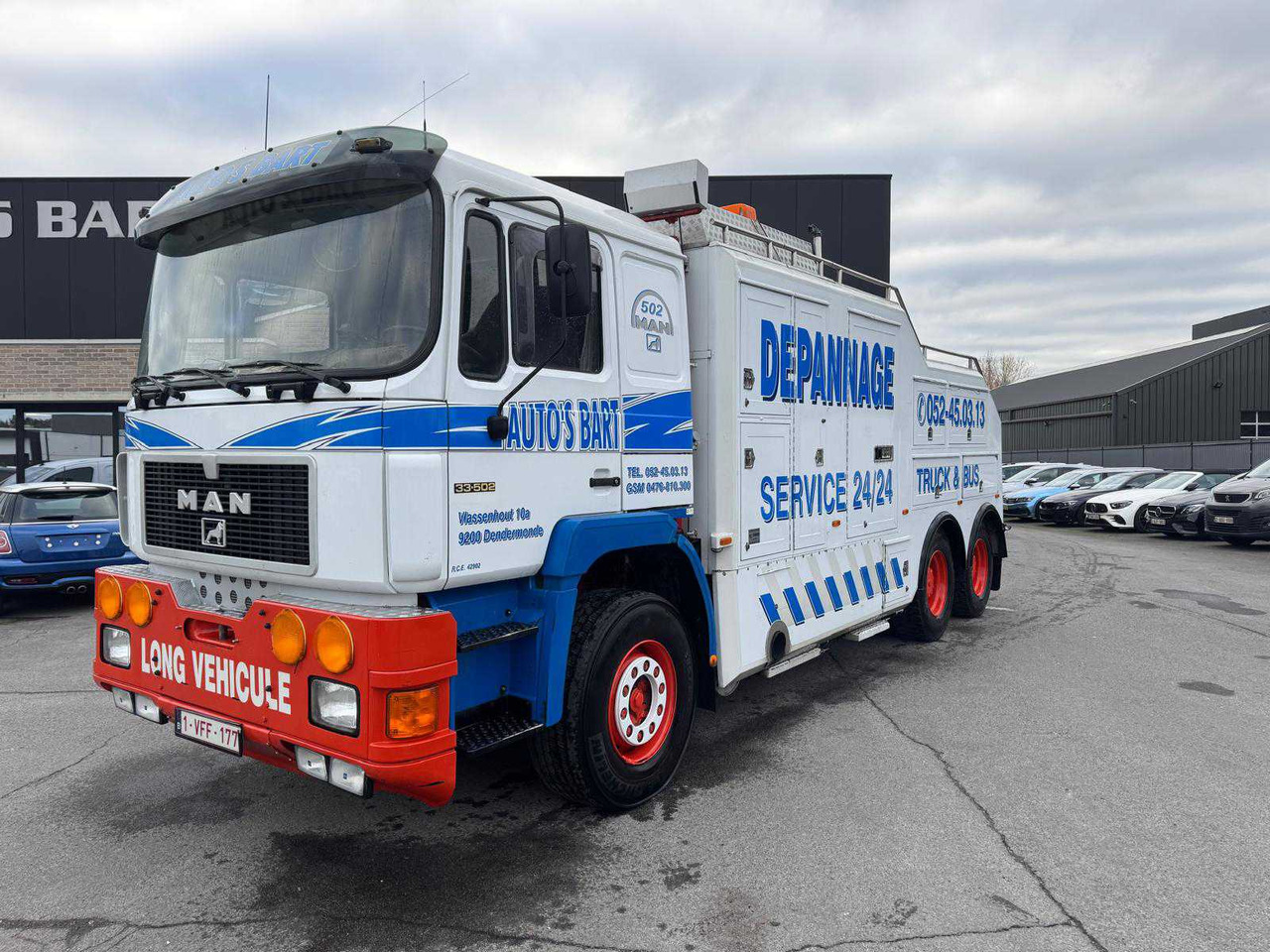MAN F90 TOW TRUCK FOR TRUCKS - Вантажівка: фото 1 MAN F90 TOW TRUCK FOR TRUCKS - Вантажівка: фото 1