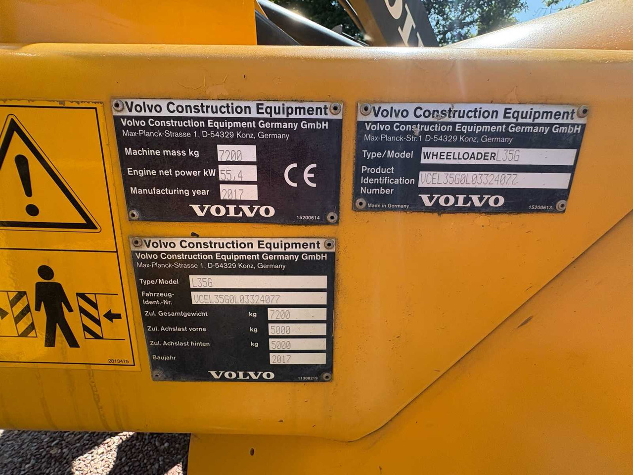 Колісний навантажувач Volvo L 35 G: фото 16