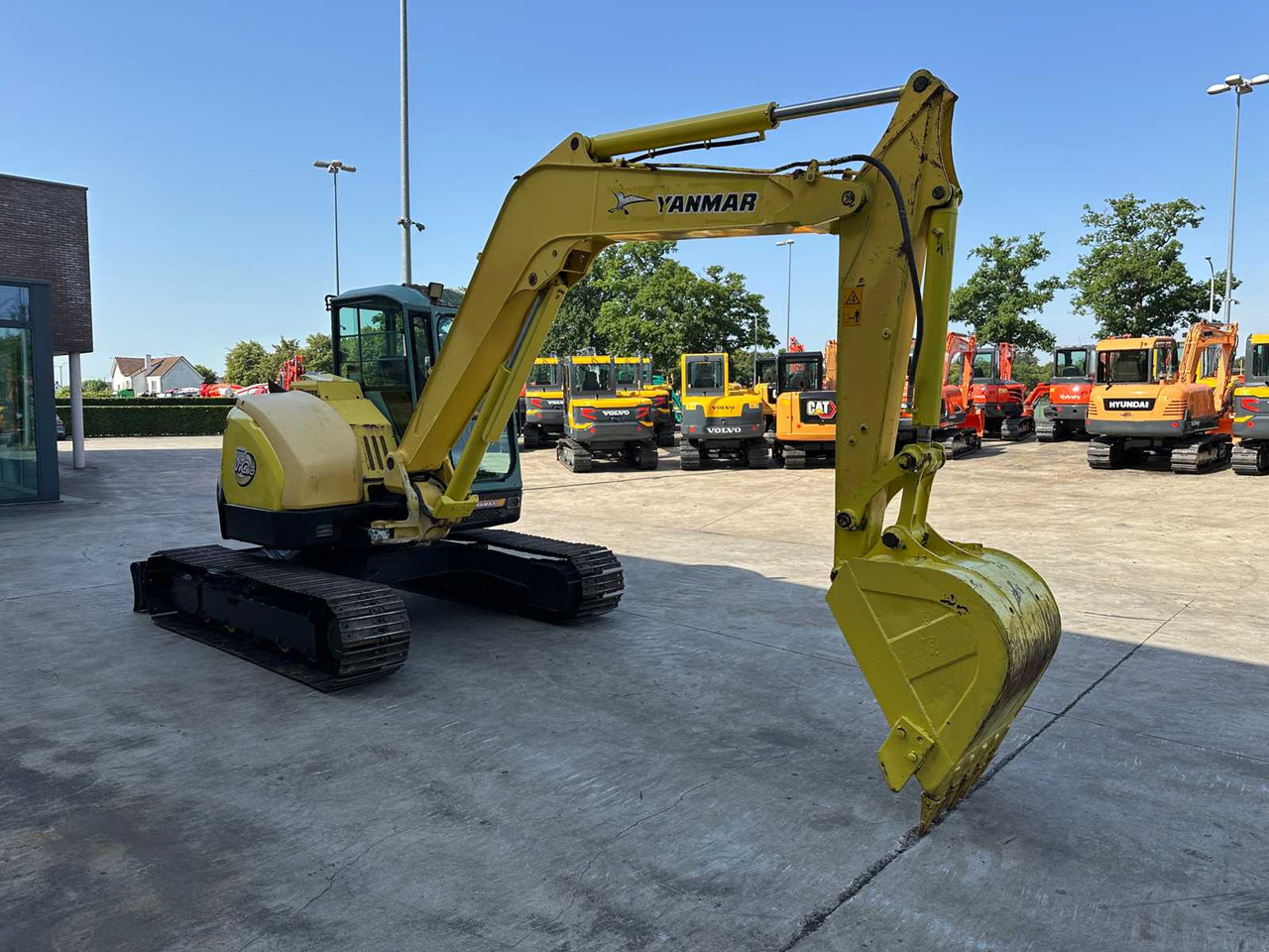 Yanmar VIO80 - Гусеничний екскаватор: фото 3 Yanmar VIO80 - Гусеничний екскаватор: фото 3