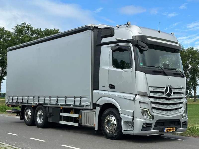 Mercedes-Benz Actros ACTROS 2545LL EURO6. 2021. Schuifzeil Bakwagen met Laadklep. - Тентована вантажівка: фото 5 Mercedes-Benz Actros ACTROS 2545LL EURO6. 2021. Schuifzeil Bakwagen met Laadklep. - Тентована вантажівка: фото 5