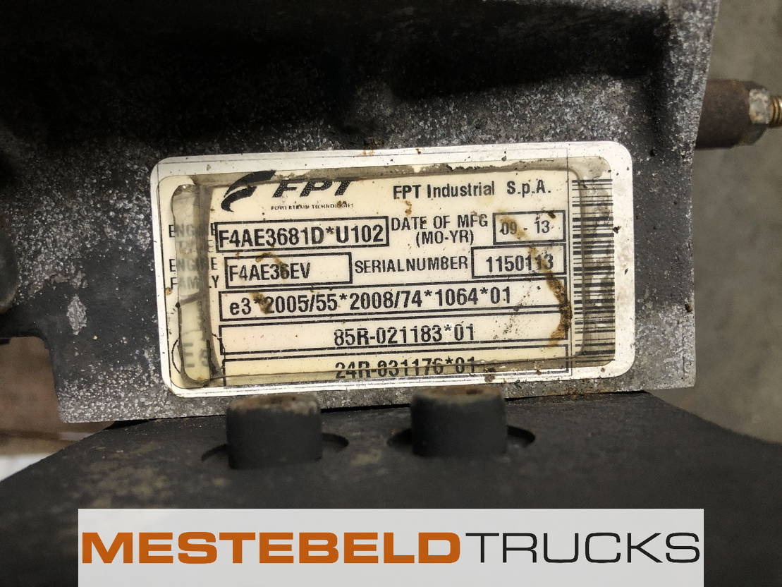 Iveco Motor Tector F4AE3681 - Двигун в категорії Вантажівки: фото 5 Iveco Motor Tector F4AE3681 - Двигун в категорії Вантажівки: фото 5