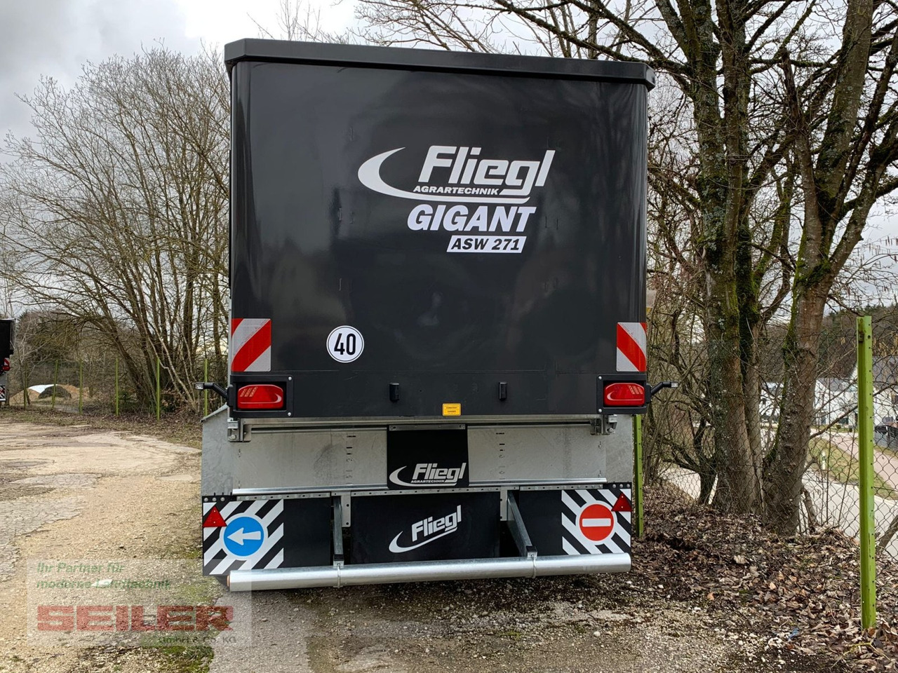 Fliegl ASW 271 C FOX Lenkachse 22,5" 35m³ - Самозавантажувальний причіп: фото 3 Fliegl ASW 271 C FOX Lenkachse 22,5" 35m³ - Самозавантажувальний причіп: фото 3