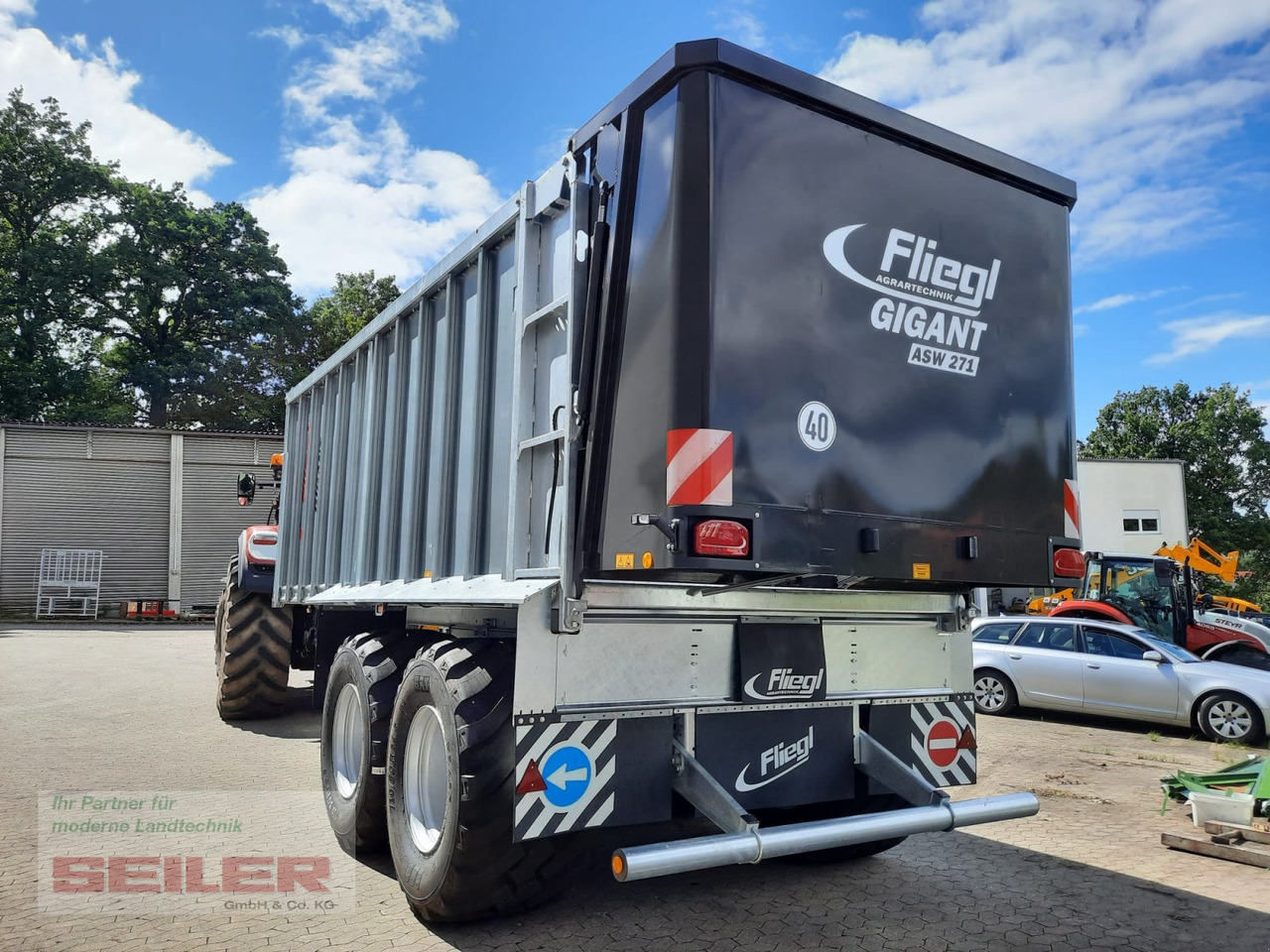 Fliegl ASW 271 C FOX Lenkachse 26,5" 35m³ - Самозавантажувальний причіп: фото 4 Fliegl ASW 271 C FOX Lenkachse 26,5" 35m³ - Самозавантажувальний причіп: фото 4
