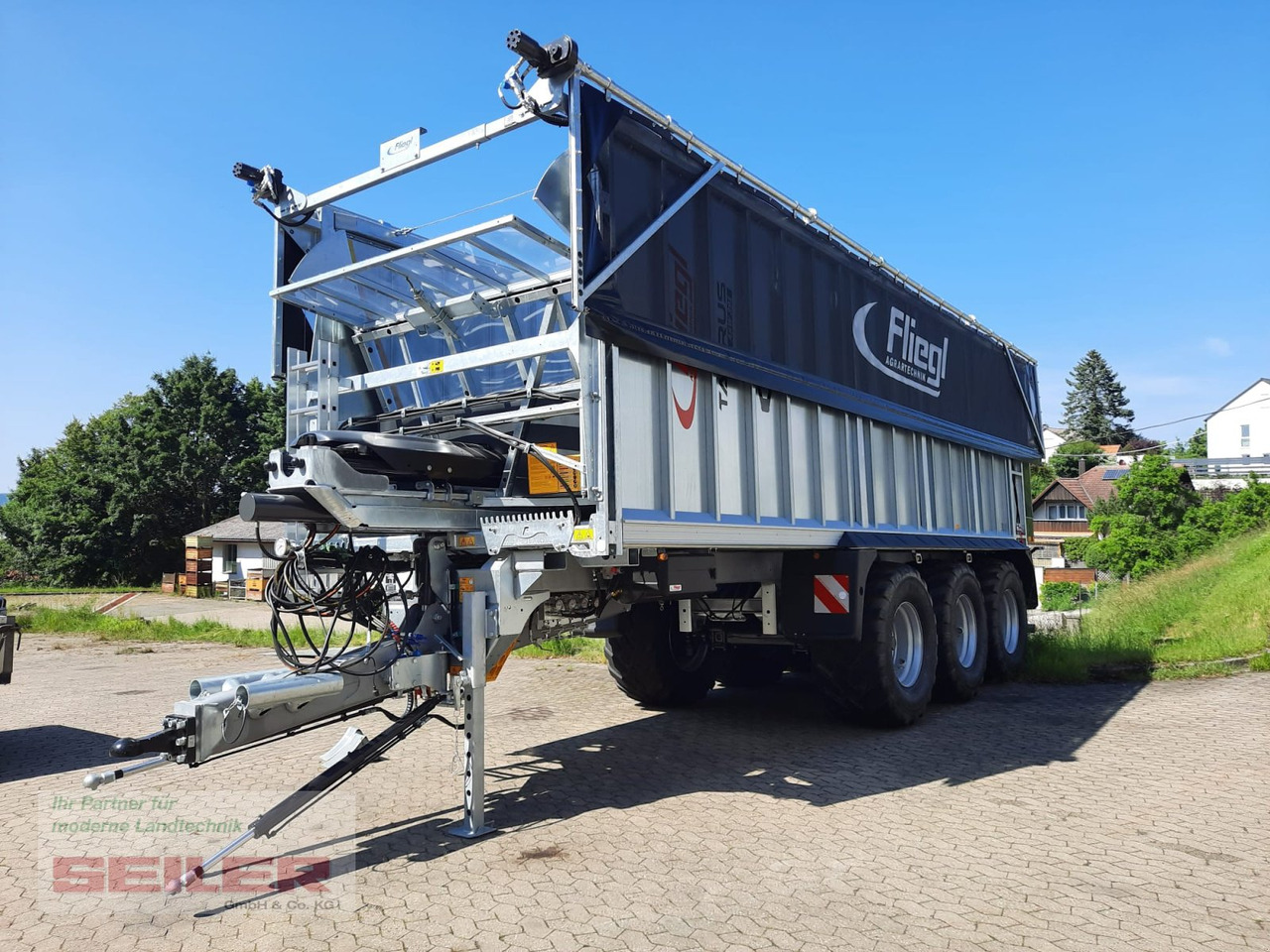 Fliegl ASW 391 TAURUS FOX 50m³ ZWL + Top Lift Light - Самозавантажувальний причіп: фото 4 Fliegl ASW 391 TAURUS FOX 50m³ ZWL + Top Lift Light - Самозавантажувальний причіп: фото 4