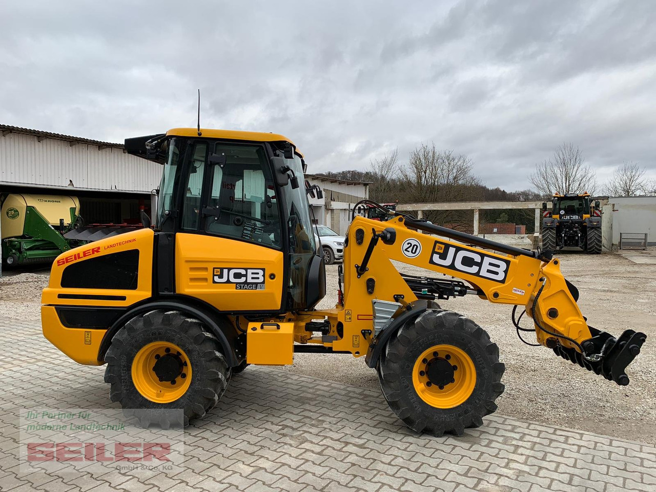 Телескопічний фронтальний навантажувач JCB TM 180 Agri *VOLLAUSSTATTUNG*: фото 7