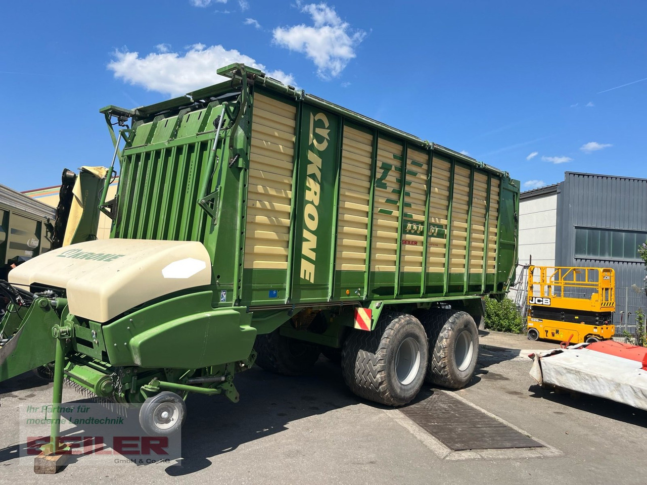 Krone ZX 450 GL + Klappdach-Laderaumabdeckung 45m³ - Самозавантажувальний причіп: фото 1 Krone ZX 450 GL + Klappdach-Laderaumabdeckung 45m³ - Самозавантажувальний причіп: фото 1