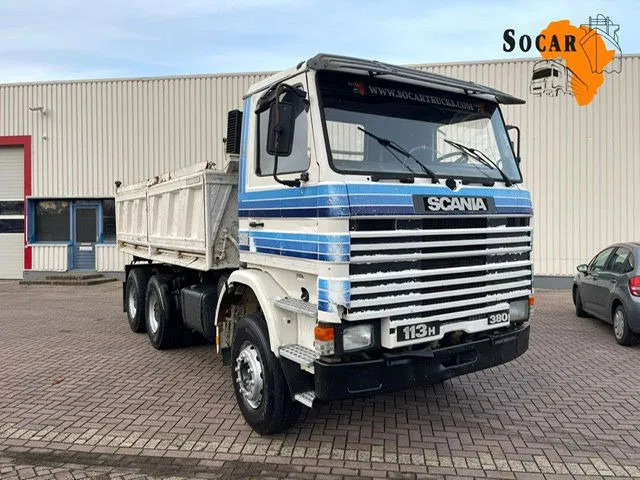 Scania 113H 380 6x4 Tipper - Самоскид вантажівка: фото 1 Scania 113H 380 6x4 Tipper - Самоскид вантажівка: фото 1