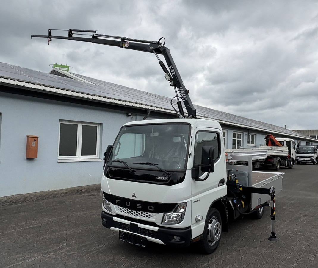 FUSO 3S15 Alu Pritsche 2.80m Ladekran Funk! sofort ve - Вантажівка з маніпулятором, Бортова вантажівка/ Платформа: фото 1 FUSO 3S15 Alu Pritsche 2.80m Ladekran Funk! sofort ve - Вантажівка з маніпулятором, Бортова вантажівка/ Платформа: фото 1