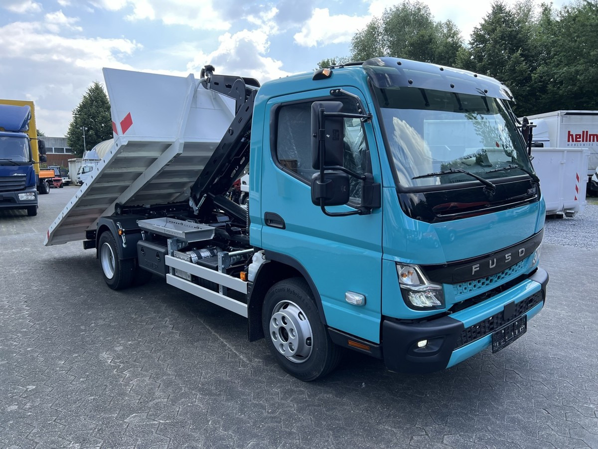 FUSO Canter FUSO 9C18 City Abrollkipper Krokbil Color - Гаковий мультиліфт вантажівка, Вантажівка з маніпулятором: фото 3 FUSO Canter FUSO 9C18 City Abrollkipper Krokbil Color - Гаковий мультиліфт вантажівка, Вантажівка з маніпулятором: фото 3