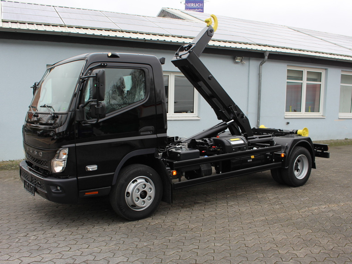 FUSO Canter FUSO 9C18 Duonic City Abrollkipper Black - Гаковий мультиліфт вантажівка, Вантажівка з маніпулятором: фото 2 FUSO Canter FUSO 9C18 Duonic City Abrollkipper Black - Гаковий мультиліфт вантажівка, Вантажівка з маніпулятором: фото 2