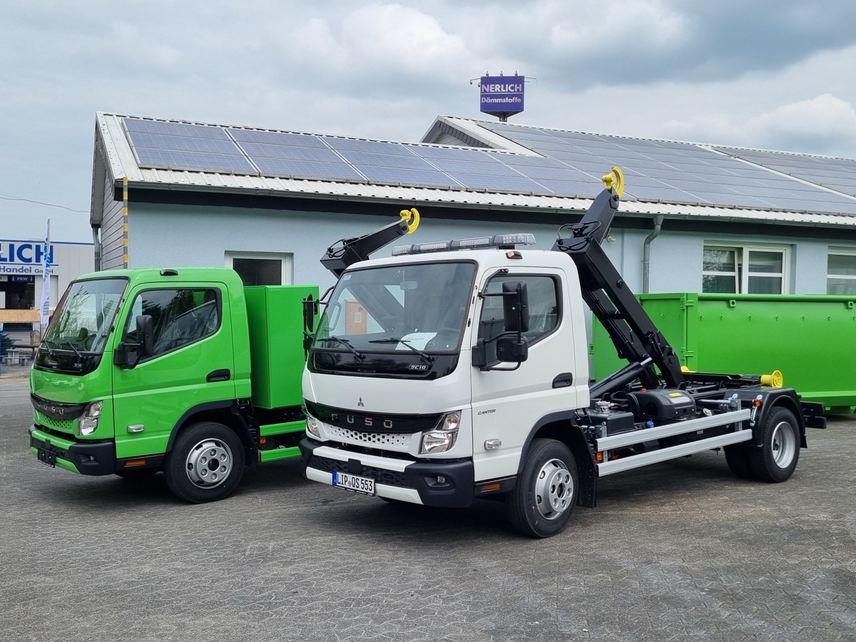 Новий Гаковий мультиліфт вантажівка FUSO FUSO 9C18 40km/h City Abrollkipper WLF Swiss Hak: фото 16