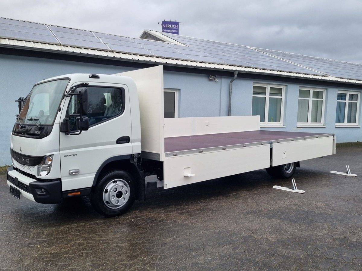 FUSO FUSO 9C18 Canter Alu Pritsche 6.1m NL 5000kg! - Бортова вантажівка/ Платформа: фото 3 FUSO FUSO 9C18 Canter Alu Pritsche 6.1m NL 5000kg! - Бортова вантажівка/ Платформа: фото 3
