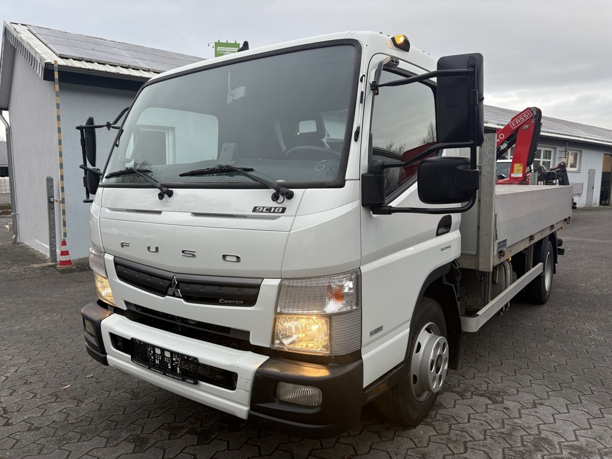FUSO FUSO 9C18 Canter Pritsche 3.8m Kran 2x hydr. - Легка бортова вантажівка: фото 2 FUSO FUSO 9C18 Canter Pritsche 3.8m Kran 2x hydr. - Легка бортова вантажівка: фото 2