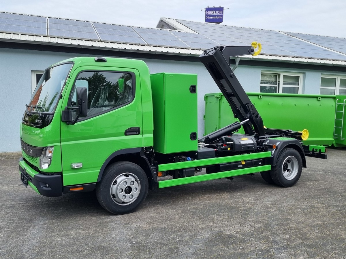 Новий Гаковий мультиліфт вантажівка FUSO FUSO 9C18 Duonic City Abrollkipper GG 8.55t AHK: фото 19