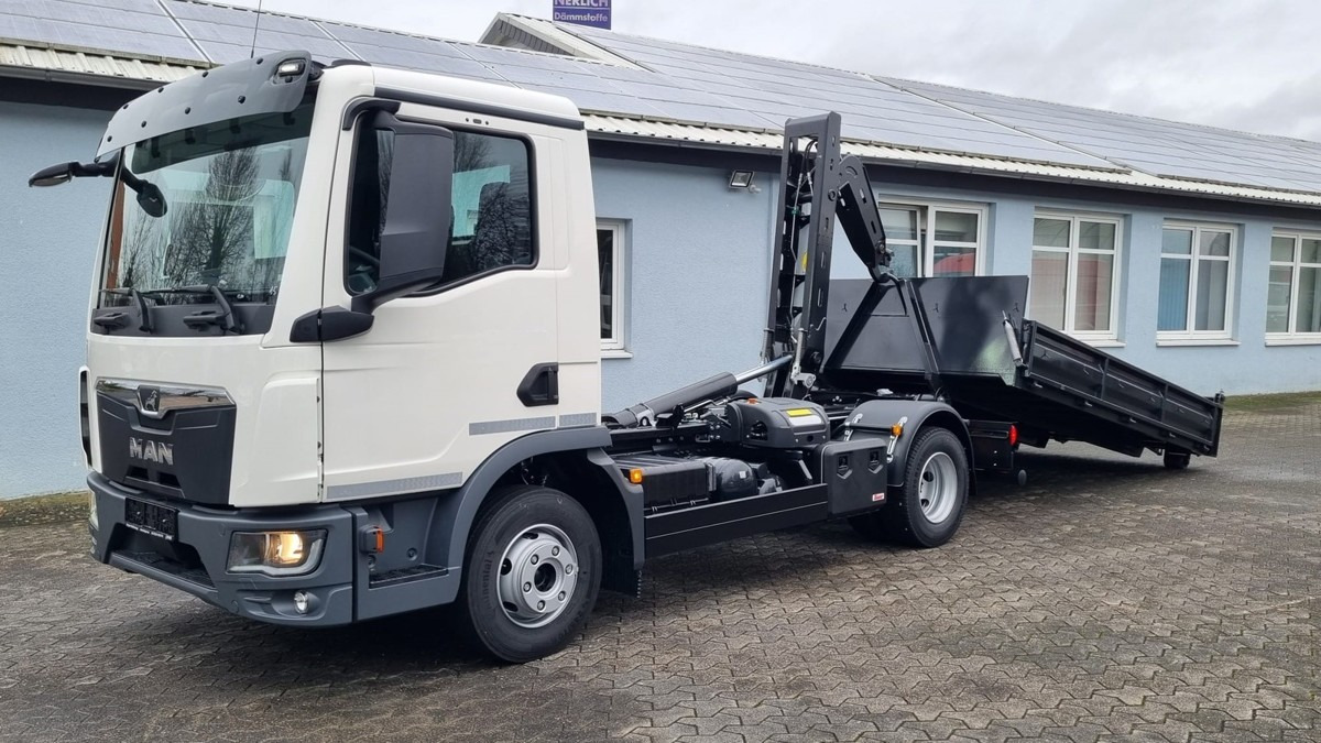 MAN TGL 12.220 BL NEU City Abrollkipper 8t TipMatic - Гаковий мультиліфт вантажівка: фото 5 MAN TGL 12.220 BL NEU City Abrollkipper 8t TipMatic - Гаковий мультиліфт вантажівка: фото 5