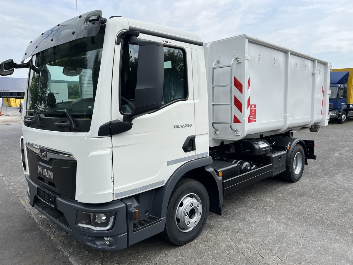 MAN TGL 12.250 BL NEU City Abrollkipper PowerMatic s - Гаковий мультиліфт вантажівка: фото 4 MAN TGL 12.250 BL NEU City Abrollkipper PowerMatic s - Гаковий мультиліфт вантажівка: фото 4
