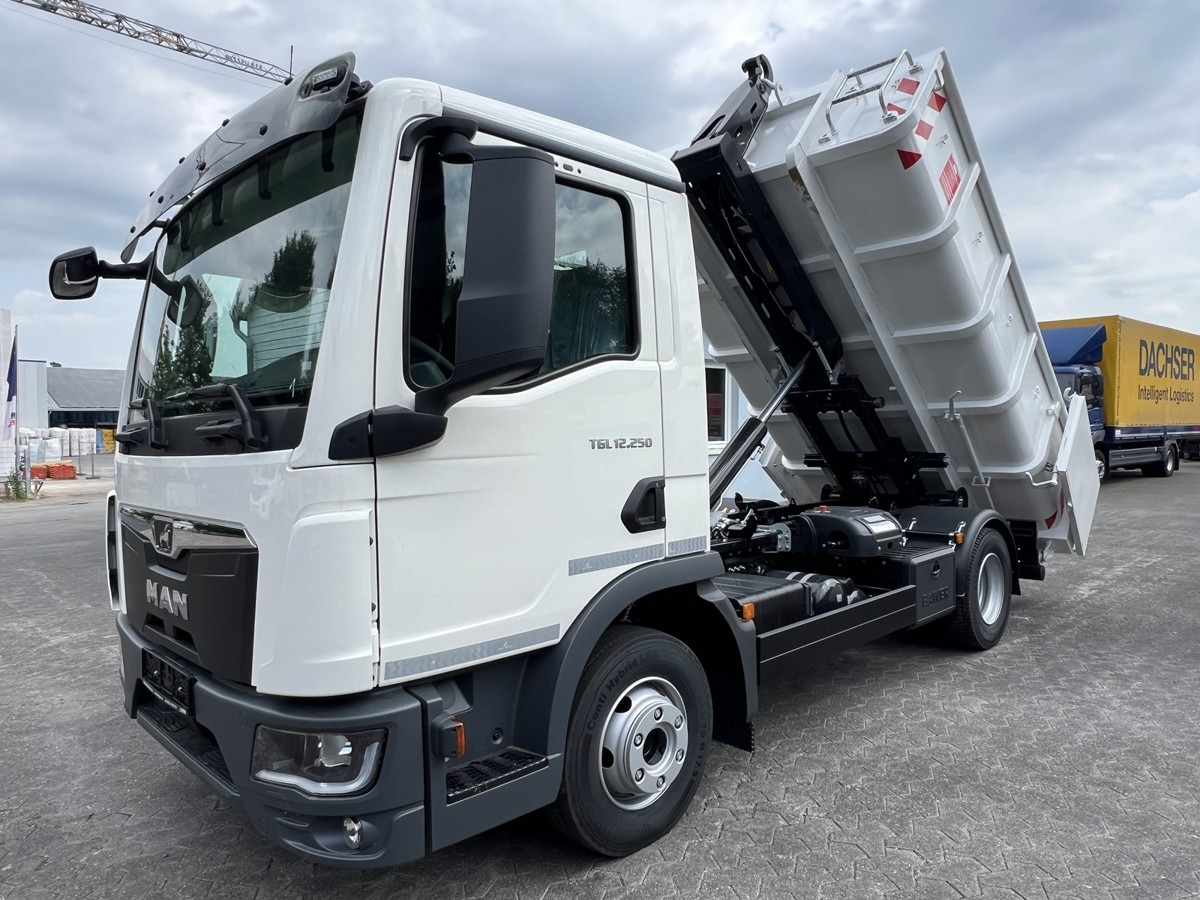 MAN TGL 12.250 BL NEU City Abrollkipper PowerMatic s - Гаковий мультиліфт вантажівка: фото 2 MAN TGL 12.250 BL NEU City Abrollkipper PowerMatic s - Гаковий мультиліфт вантажівка: фото 2