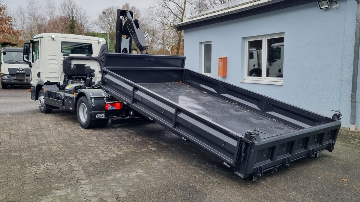 Гаковий мультиліфт вантажівка MAN TGL 12.250 BL NEU City Abrollkipper Tipmatik: фото 12