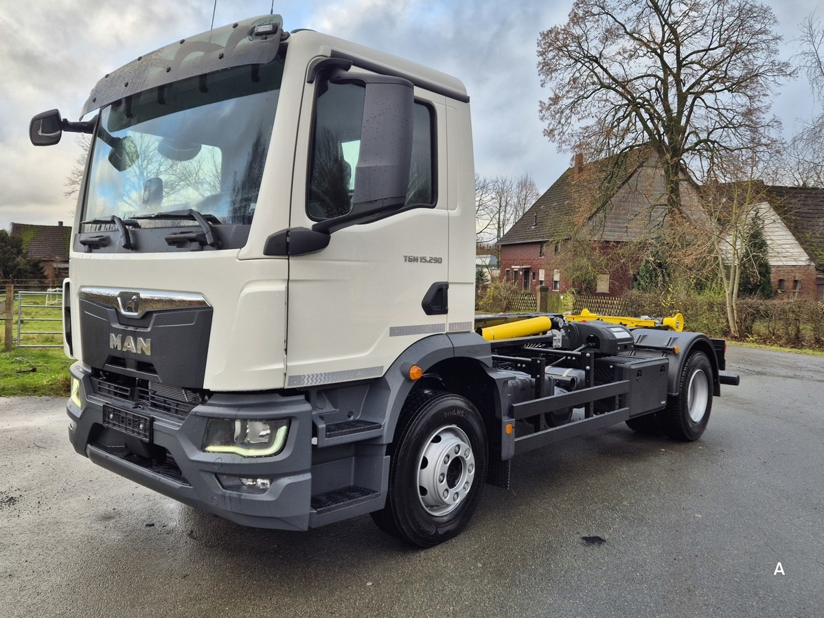 MAN TGM 15.290 BL Abrollkipper PowerMatic Standheiz. - Гаковий мультиліфт вантажівка: фото 3 MAN TGM 15.290 BL Abrollkipper PowerMatic Standheiz. - Гаковий мультиліфт вантажівка: фото 3