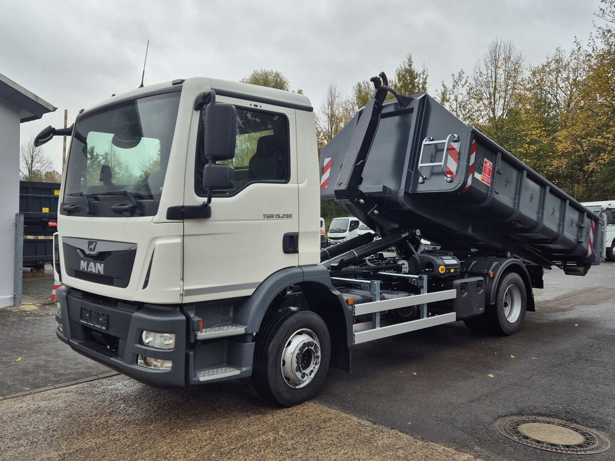MAN TGM 15.290 BL Aut. Abrollkipper AHK - Гаковий мультиліфт вантажівка: фото 3 MAN TGM 15.290 BL Aut. Abrollkipper AHK - Гаковий мультиліфт вантажівка: фото 3