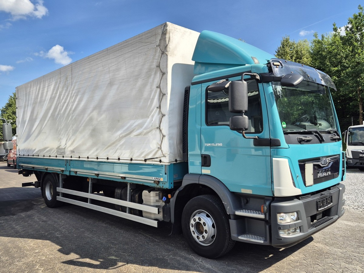 MAN TGM 15.290 BL Pritsche Plane LBW - Тентована вантажівка: фото 2 MAN TGM 15.290 BL Pritsche Plane LBW - Тентована вантажівка: фото 2