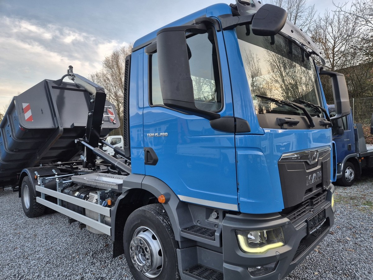 MAN TGM 15.290 BL Tipmatic Abrollkipper Mod.2021 - Гаковий мультиліфт вантажівка: фото 1 MAN TGM 15.290 BL Tipmatic Abrollkipper Mod.2021 - Гаковий мультиліфт вантажівка: фото 1